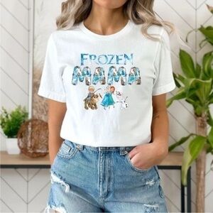 Frozen Mama Graphic T Shirt